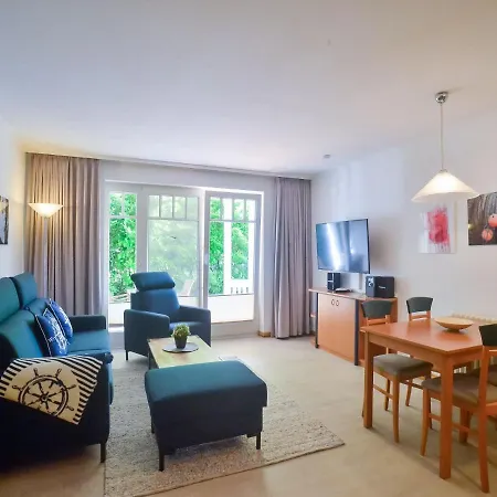 Duenenpark Binz - Komfort Ferienwohnung Mit 1 Schlafzimmer Und Terrasse Im Erdgeschoss 199 Exterior photo